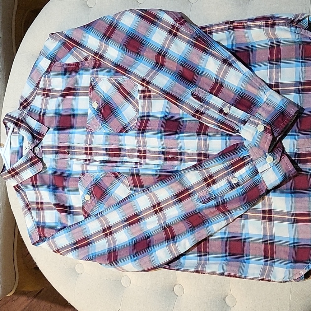 Men's American Eagle Outfitters Soft Plaid Shirt. Size M